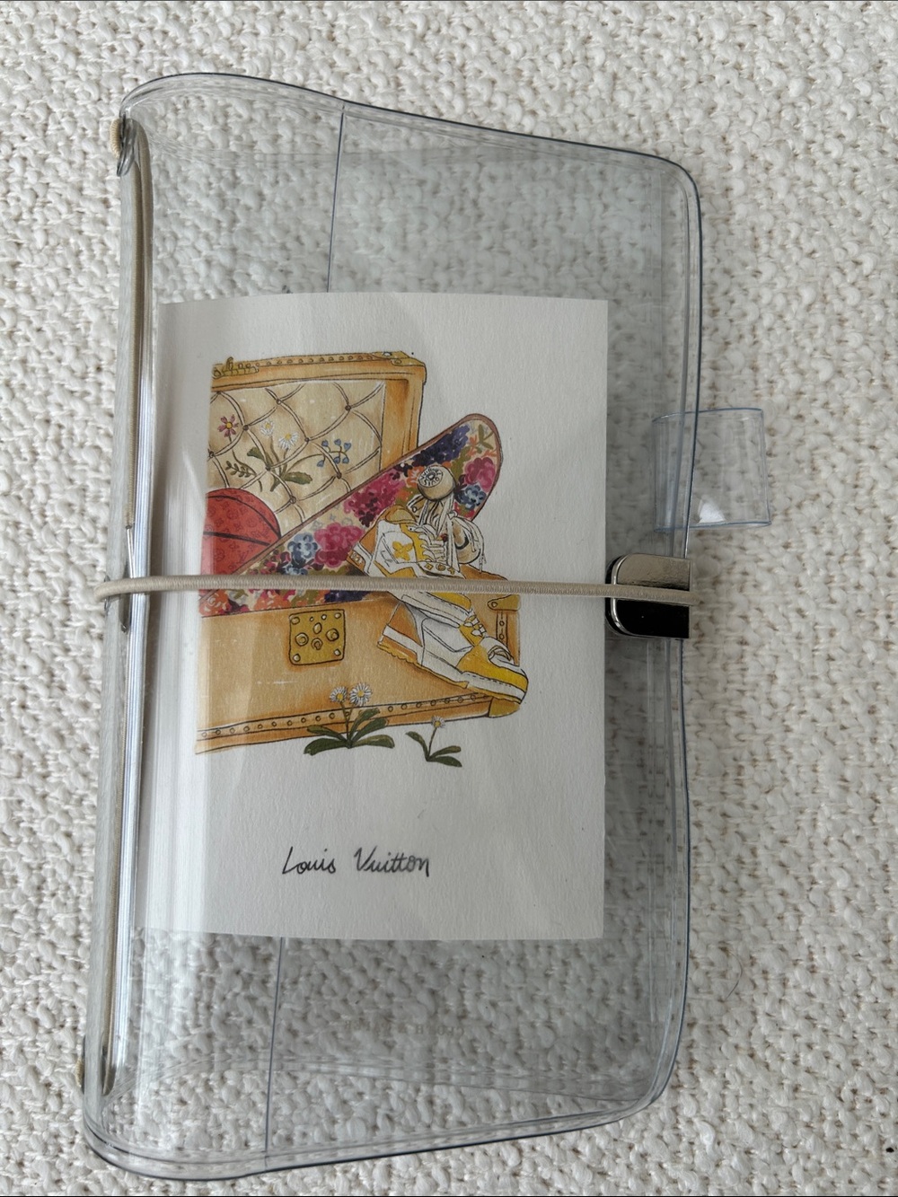 Cloth & Paper Clear Vinyl Journal Cover - Pocket Plus Size